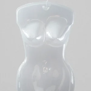 Cabide Collant Busto PVC Feminino