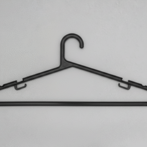 Cabide Tradicional Infantil 8mm Preto